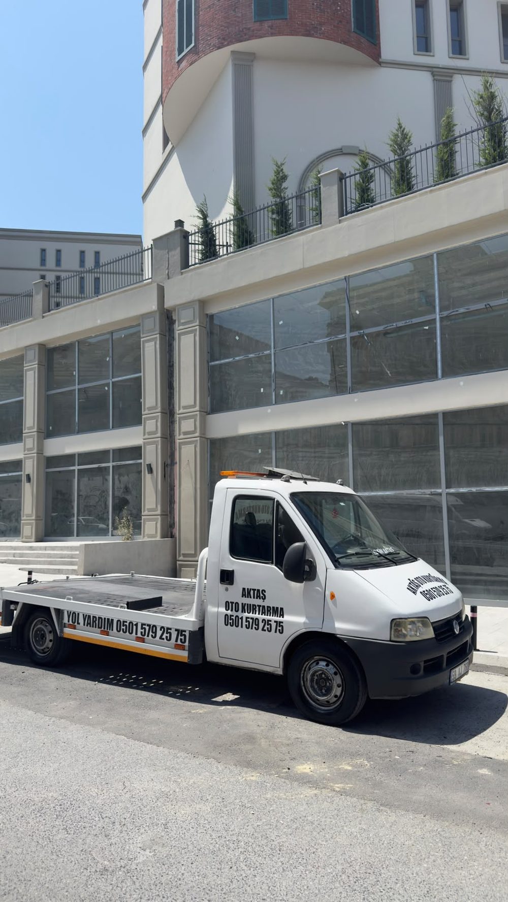 Aktaş Oto Kurtarma çekici aracı hizmete hazır